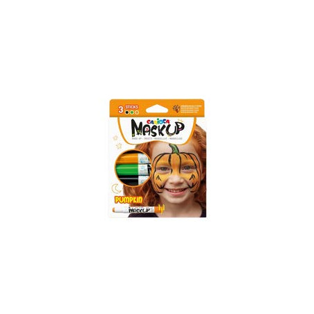 Carioca Mask Up Pumpkin Pack de 3 Colores para la Piel