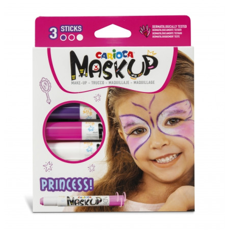 Carioca Mask Up Princess Pack de 3 Colores para la Piel
