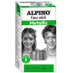 Alpino Fiesta Face Stick Pack con 6 Barritas de Pintura Facial