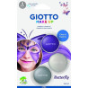 Giotto Make Up Butterfly Pack con 3 Maquillajes Faciales de Tematica Mariposa