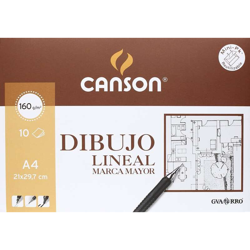 Canson Guarro Minipack de 10 Hojas
