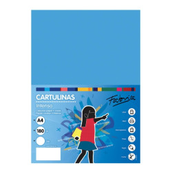 Fabrisa Pack de 50 Cartulinas 180 g/m²