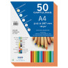 Dohe Pack de 50 Cartulinas A4 de 180gr