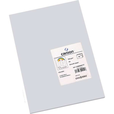 Canson Guarro Pack de 50 Cartulinas Iris A4 de 185g