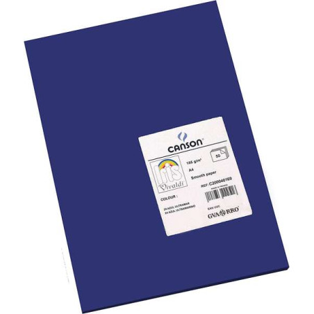 Canson Guarro Pack de 50 Cartulinas Iris A4 de 185g
