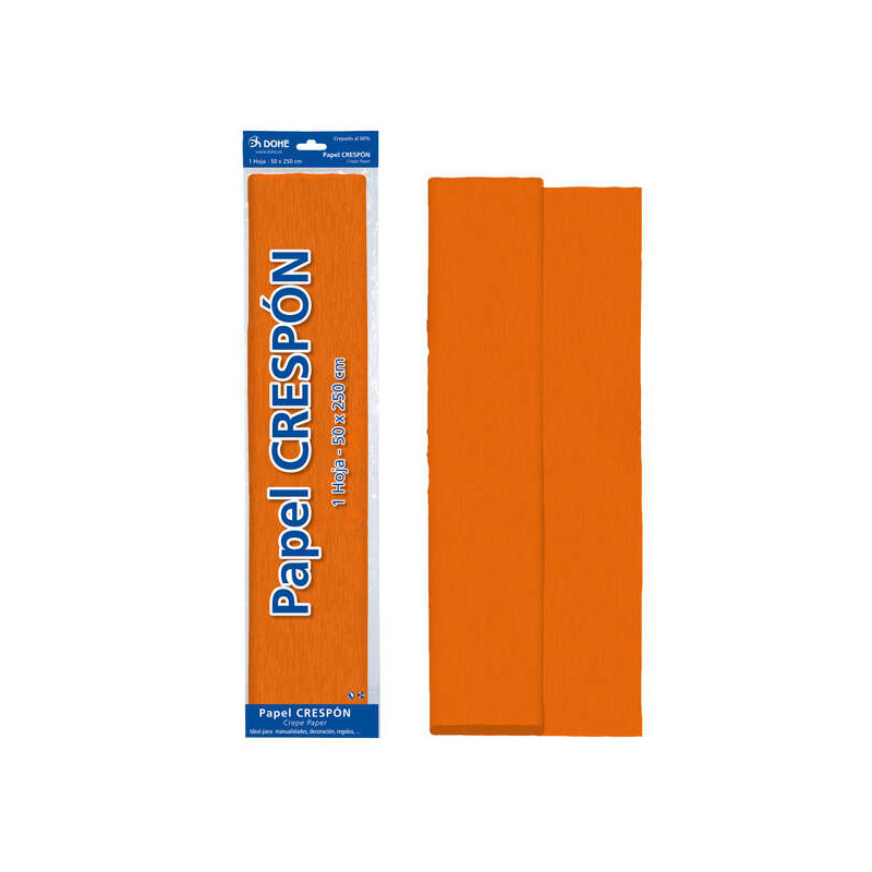 Dohe Papel Crespon de 30g Naranja