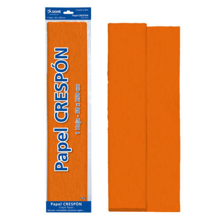 Dohe Papel Crespon de 30g Naranja