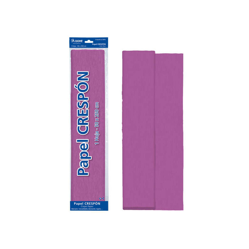 Dohe Papel Crespon de 30g Morado