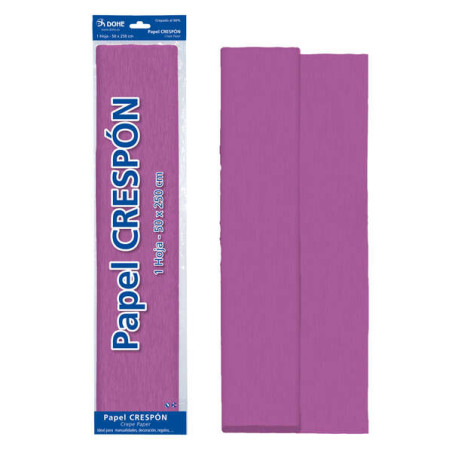 Dohe Papel Crespon de 30g Morado