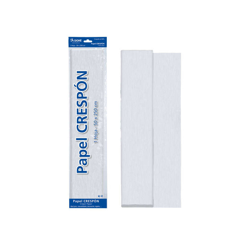 Dohe Papel Crespon de 30g Blanco