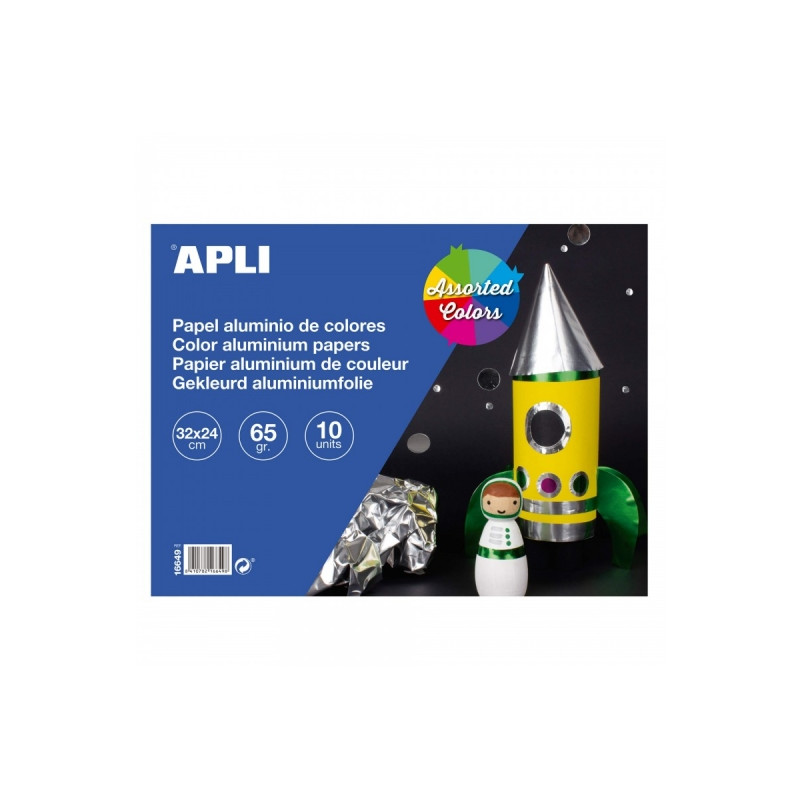 Apli Bloc de Papel de Aluminio