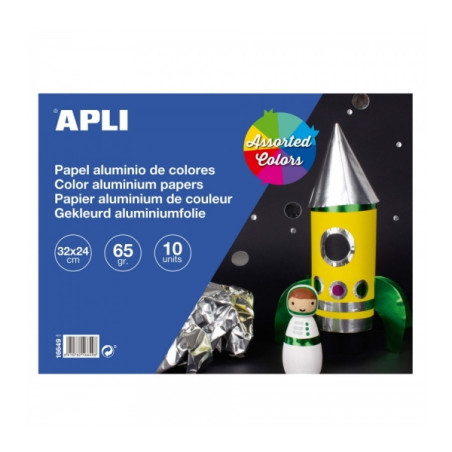 Apli Bloc de Papel de Aluminio
