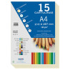 Dohe Pack de 15 Cartulinas A4 de 180gr
