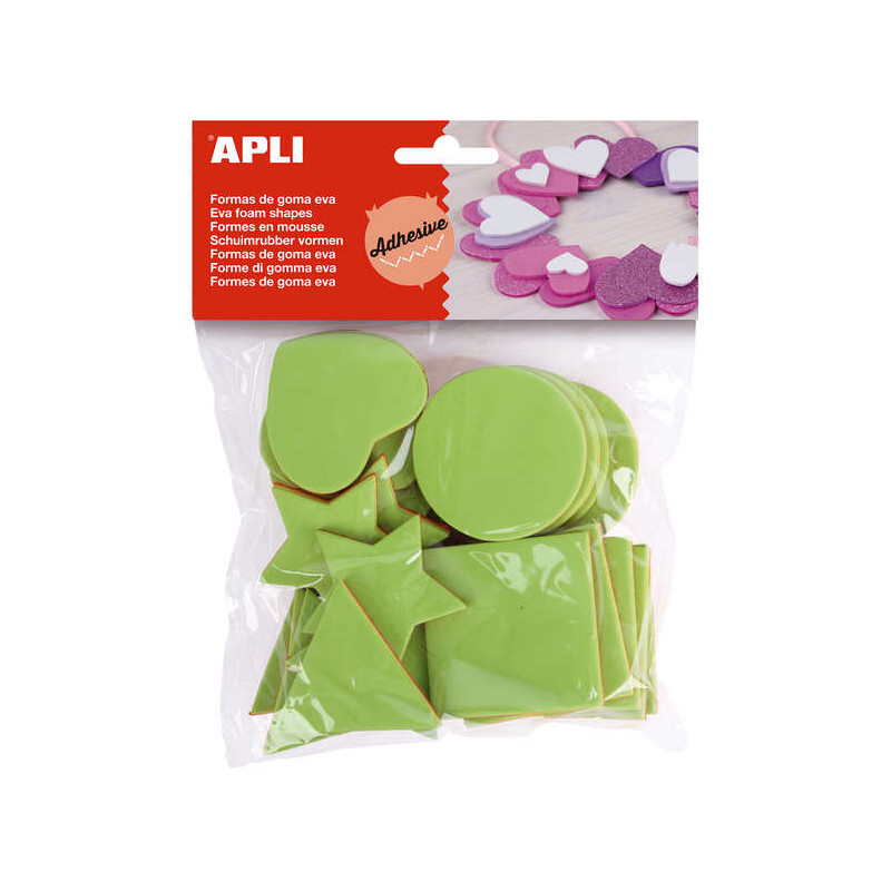 Apli Formas Goma Eva Multicapa 25 U (5u.)