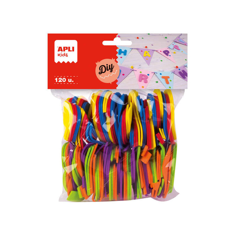 Apli Formas Goma Eva Numeros 120 U (5u.)