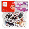 Apli Formas Goma Eva Adhesivas Animales de la Granja 40U (5u.)