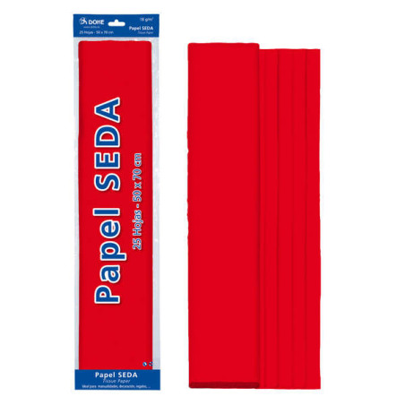 Dohe Papel Seda de 18g Rojo