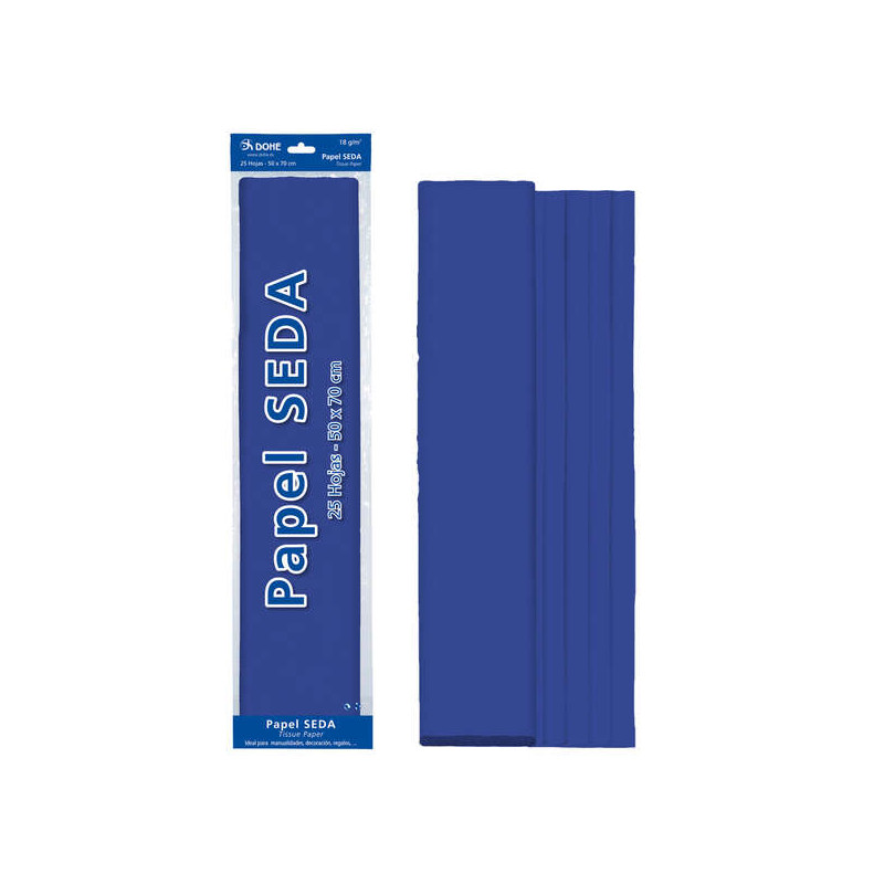 Dohe Papel Seda de 18g Azul