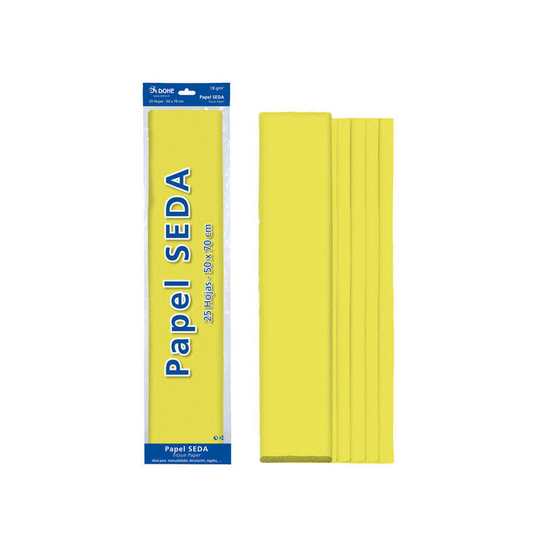 Dohe Papel Seda de 18g Amarillo