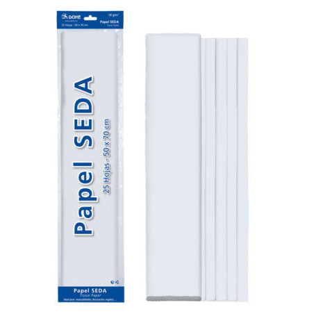 Dohe Papel Seda de 18g Blanco