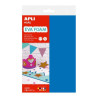 Apli Pack de 10 Goma Eva Multicolor A4