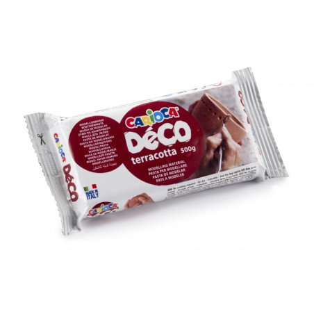 Carioca Deco Terracota 500gr Pasta de Modelar