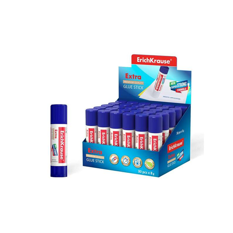 ErichKrause Pegamento en Barra Extra 8gr (30u.)