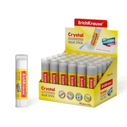 ErichKrause Crystal Pegamento en Barra Super Fuerte 8gr (30u.)