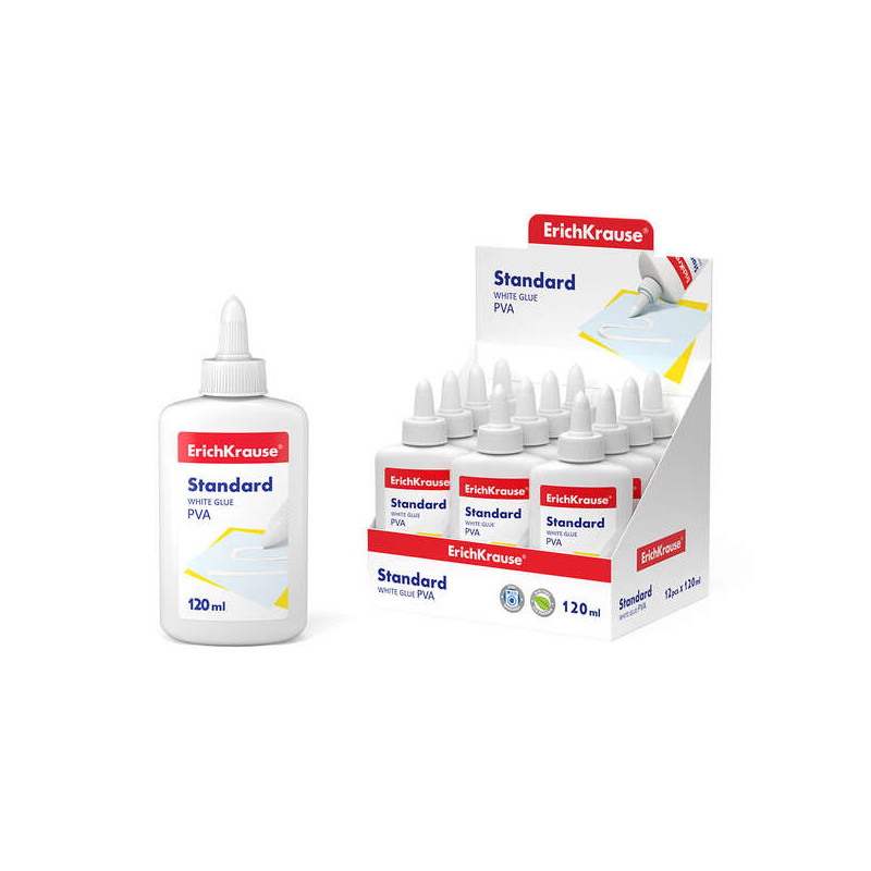 ErichKrause Cola Blanca PVA Standard 120ml (12u.)