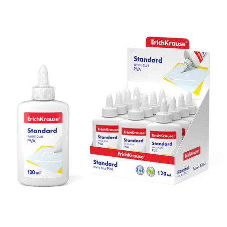 ErichKrause Cola Blanca PVA Standard 120ml (12u.)