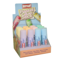 Instant Pastel Barra de Pegamento 20grs (12u.)