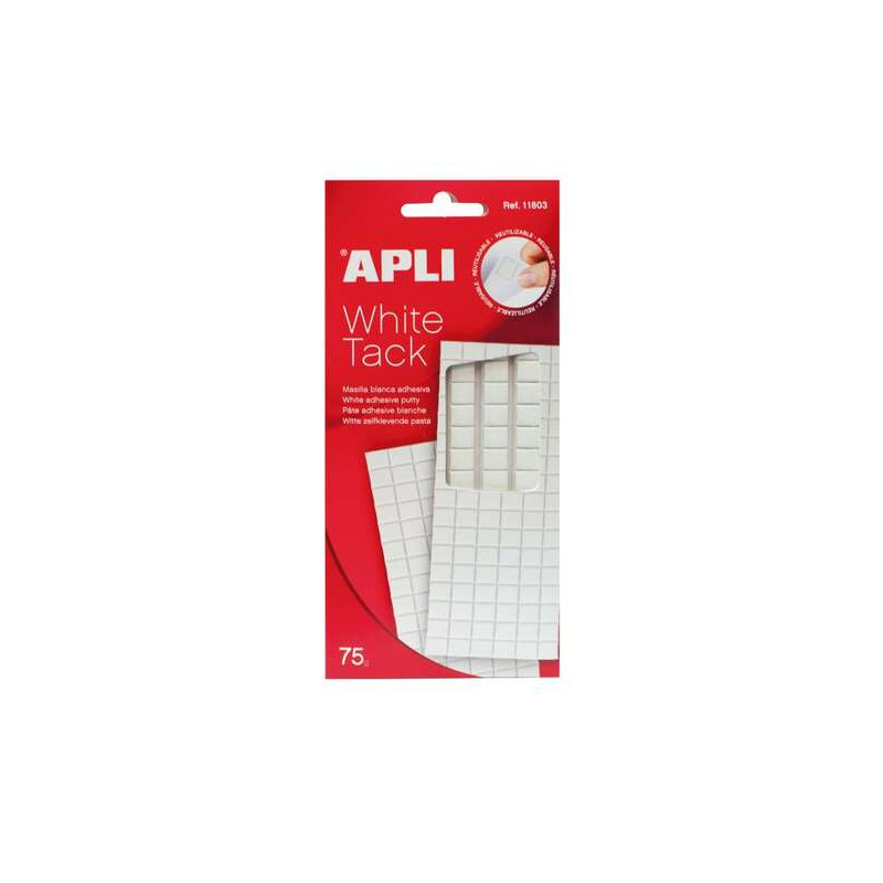 Apli Masilla Blanca Precortada 75g