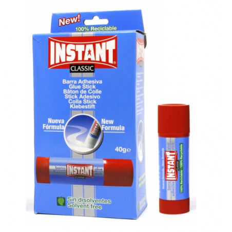 Instant Classic Barra de Pegamento 40grs (12u.)