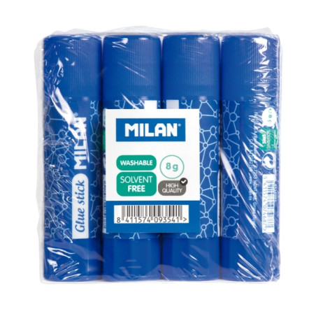 Milan Pack 4 Barras de Pegamento 8 g