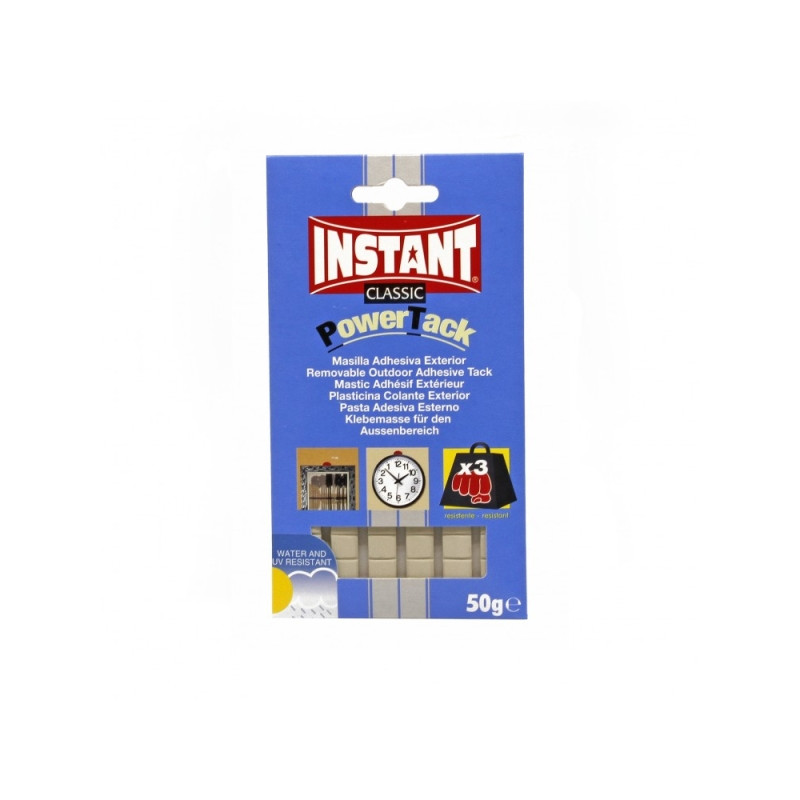 Instant Power Tack Classic Pack de Masilla Adhesiva 50gr