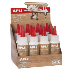 Apli Bote de Cola para Madera 80ml (12u.)