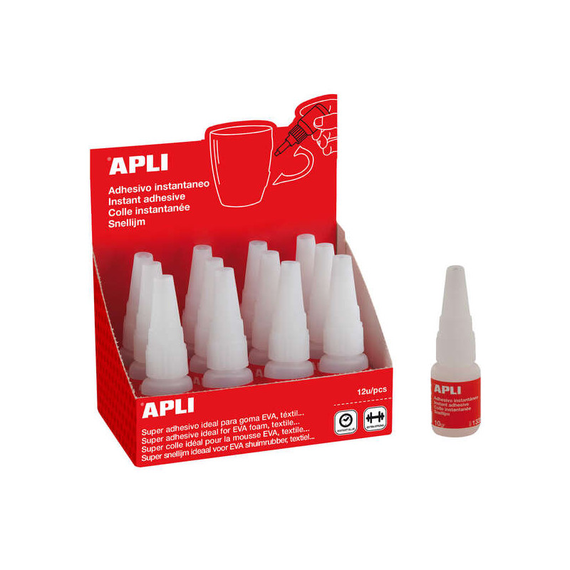 Apli Super Adhesivo Instantaneo 10g (12u.)