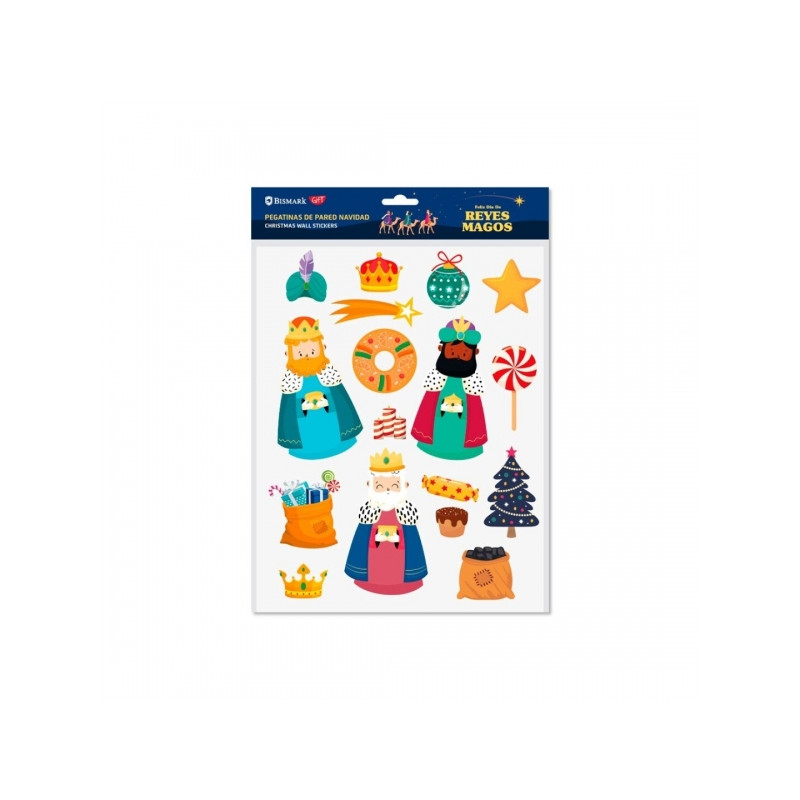 Bismark Pack de Pegatinas de Pared Navideñas