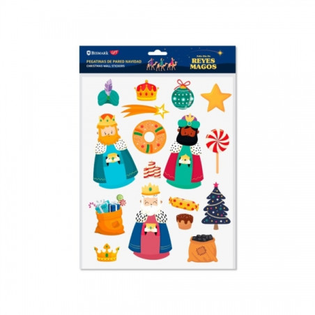 Bismark Pack de Pegatinas de Pared Navideñas