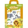 Apli Pack de 34 Pegatinas con Tematica Animales de la Sabana (2u.)