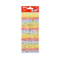Apli Bolsa de Pegatinas de Verano Varios