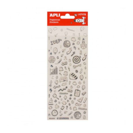 Apli Bolsa de Pegatinas con Simbolos