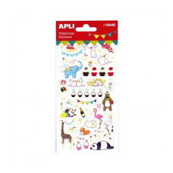 Apli Bolsa de Pegatinas de Fiesta