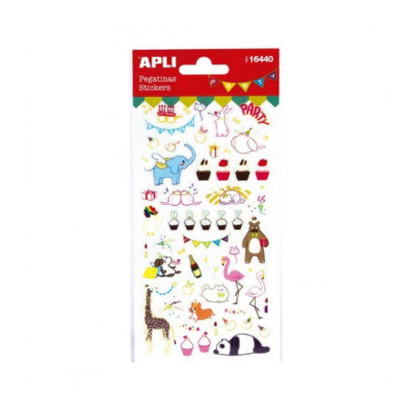 Apli Bolsa de Pegatinas de Fiesta