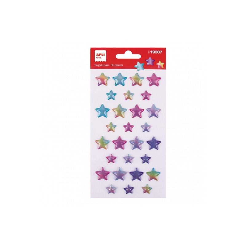 Apli Bolsa de Pegatinas de Estrellas