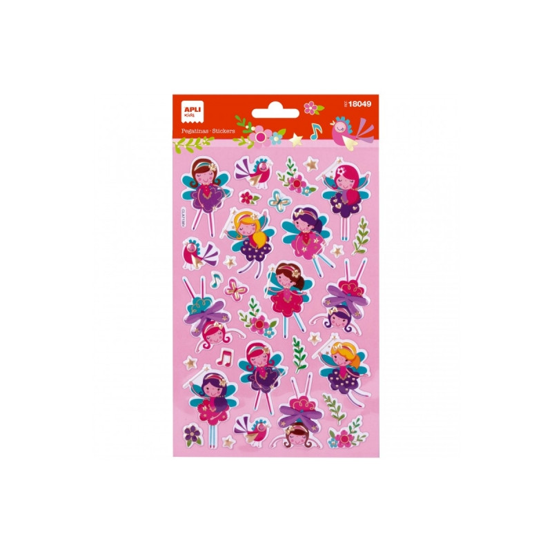 Apli Bolsa de Pegatinas de Hadas