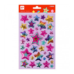 Apli Bolsa de Pegatinas de Estrellas