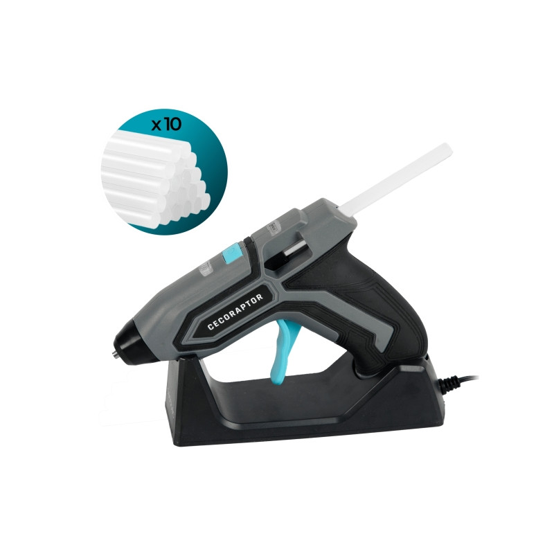 Cecotec CecoRaptor Perfect Fix 360 X‑Treme Pistola de Cola Termofusible