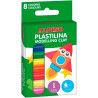 Alpino Pack con 8 Barras de Plastilina 12gr