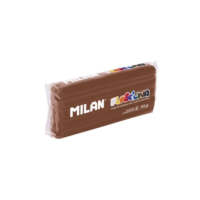 Milan Barra de Plastilina de 150gr Marrón